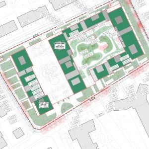 Situácia zelene. Zdroj: Metrostav Slovakia / EIA