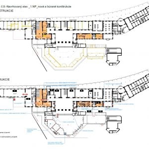 Situácia zmien - 1. NP. Zdroj: Železnice Slovenskej republiky 