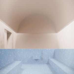 Parný kúpeľ. Vonkajší bazén. Zdroj: OPPS Architettura / Metropolitný inštitút Bratislavy