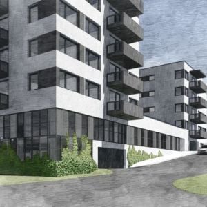 Bytový dom BWG. Zdroj: Architectural Studio Zeppelin