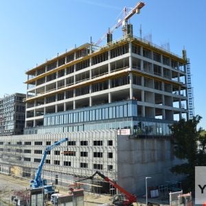 Construction update: Einsteinova Business Center, 23.8.2017