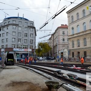 Obnova trate na Špitálskej ulici