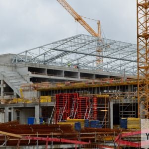 Construction update: Národný futbalový štadión, 12.11.2017