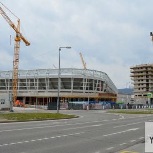 Construction update: Národný futbalový štadón, 01.04.2018