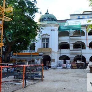 Construction update: Slovenská národná galéria, 28.7.2018