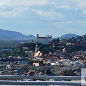 Typická dominanta Bratislavy - Bratislavský hrad