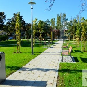 Zrekonštruovaný park v roku 2018. Autor: Adrian Gubčo / YIM.BA