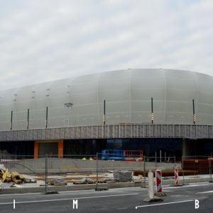 Národný futbalový štadión pred dokončením
