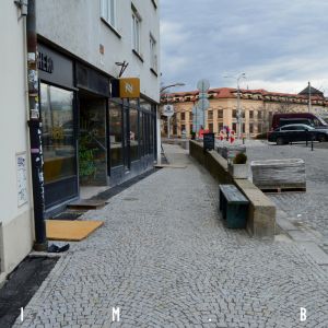 Už takmer dokončená časť ulice