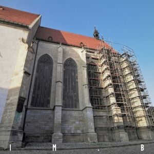 Obnova fasády na Katedrále sv. Martina