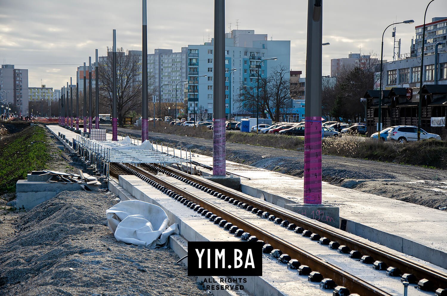 Mesto reaguje: Tempo prác na stavbe trate v Petržalke je nevyhovujúce, primátor Vallo sľubuje nápravu