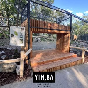 Výbeh pre rysy ostrovidy. Autor: Adrian Gubčo / YIM.BA