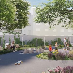 Vnútroblok TOK. Zdroj: Mestská časť Bratislava - Ružinov