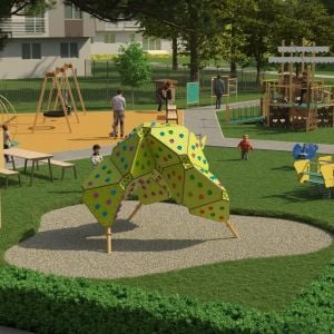 Vnútroblok Gemerská. Zdroj: Mestská časť Bratislava - Ružinov