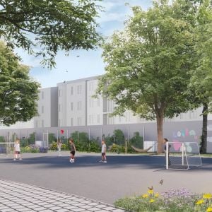 Vnútroblok TOK. Zdroj: Mestská časť Bratislava - Ružinov