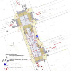 Riešenie Lazaretskej. Zdroj: Mestská časť Bratislava - Staré Mesto