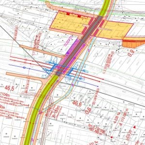 Zastávka Stanica Bory - situácia. Zdroj: Penta Real Estate / EIA