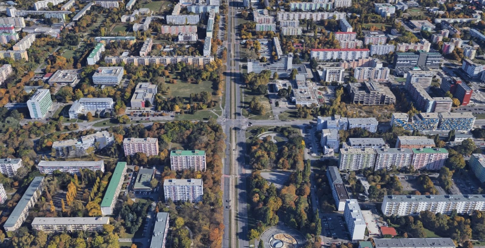 Ružinovská ulica. Zdroj: Google Maps