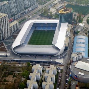 Projekt priniesol výrazné hmoty do štvrte Tehelné pole, čím ju nadmieru zahustil. Zdroj: Branislav Kaliský