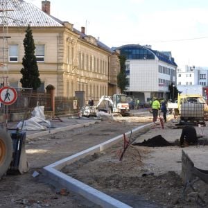Ul. 1. mája. Zdroj: Mesto Trenčín