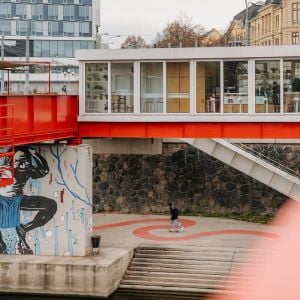 Náplavka pri Radbuze. Autorka: Barbora Pešková