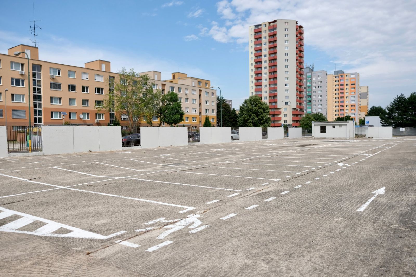 P+R parkovisko na Jasovskej. Zdroj: Bratislava - Hlavné mesto SR