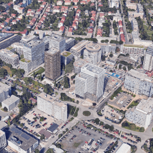 Meniace sa Mlynské Nivy. Zdroj: Google Maps