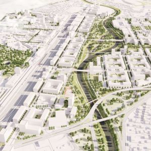 Pohľad z juhu. Zdroj: Gogolák + Grasse / Archinfo.sk