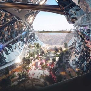 Trojena. Zdroj: Neom