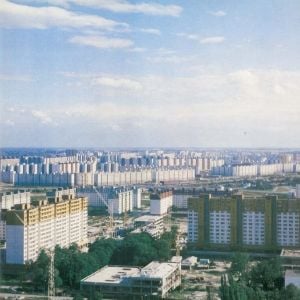 Výstavba Petržalky. Zdroj: Stavoprojekt 1949 -1989