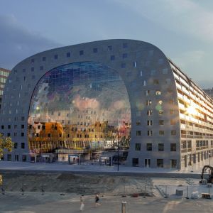 Tržnica v Rotterdame. Zdroj: ArchDaily