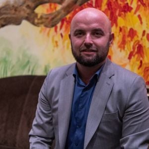 Tomáš Hegedüš z CBRE. Zdroj: Startitup