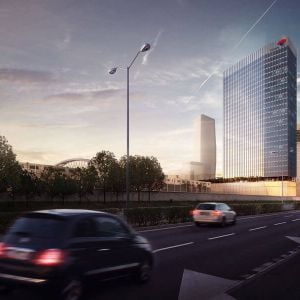 Dnes už neaktuálna štúdia veže na pozemku Ryby z roku 2017. Zdroj: Milan Škorupa